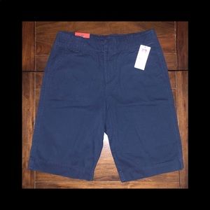 GAP Kids 14 Regular Girls Navy Shorts